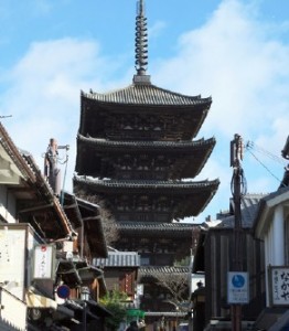 京都府のおすすめ観光名所　八坂の塔